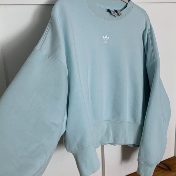 Adidas sky blue sweatshirt - Picture 3 of 8